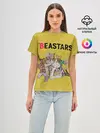 Женская базовая футболка / Beastars Джуно и Луис.