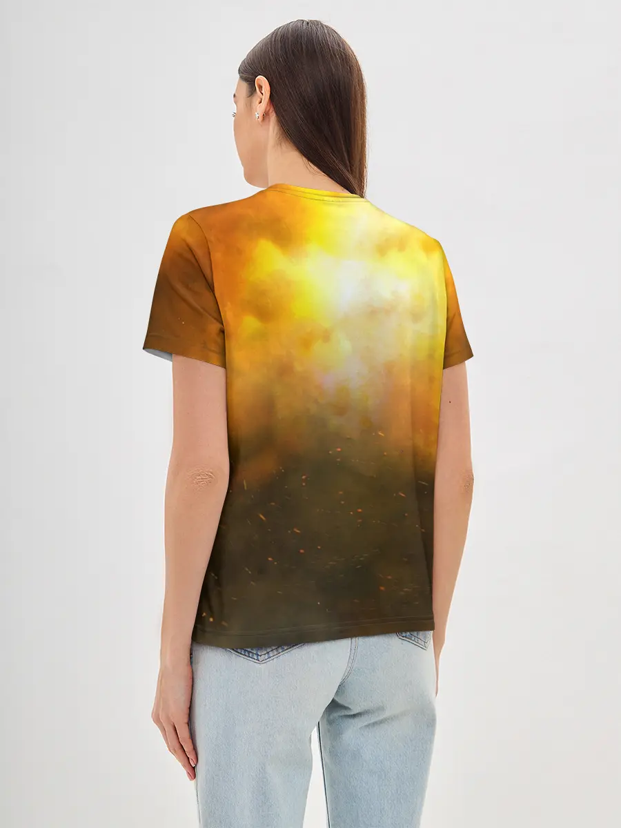 Женская базовая футболка / DOOM 2016