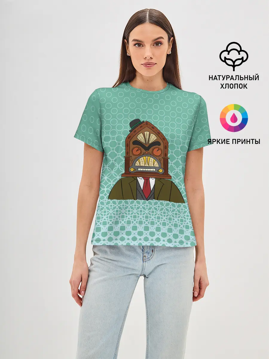 Женская базовая футболка / Radiohead | Радиохед | Logo