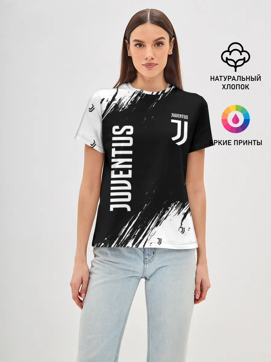 Женская базовая футболка / JUVENTUS / ЮВЕНТУС