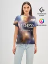 Женская базовая футболка / Memes Nation