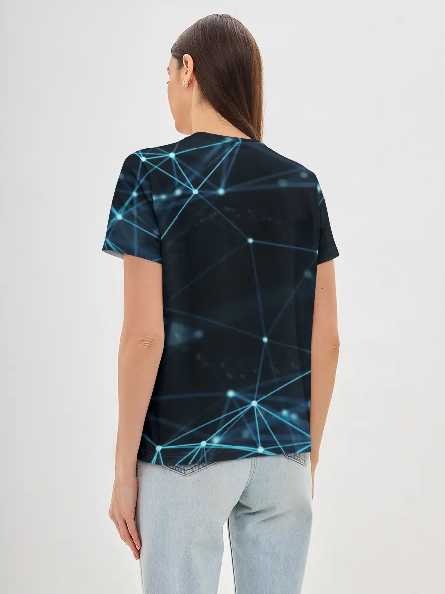 Женская базовая футболка / 5G Network