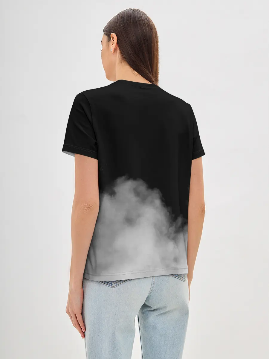 Женская базовая футболка / Агата Кристи группа