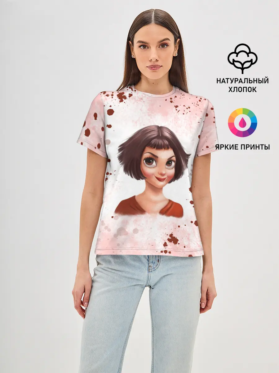 Женская базовая футболка / Амели | Amelie