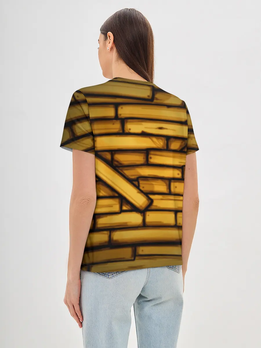 Женская базовая футболка / Bendy and the ink machine