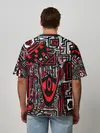 Мужская футболка оверсайз / Абстрактный Узор