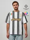 Мужская футболка оверсайз / Juventus home 20-21