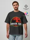Мужская футболка оверсайз / Jurassic Ark