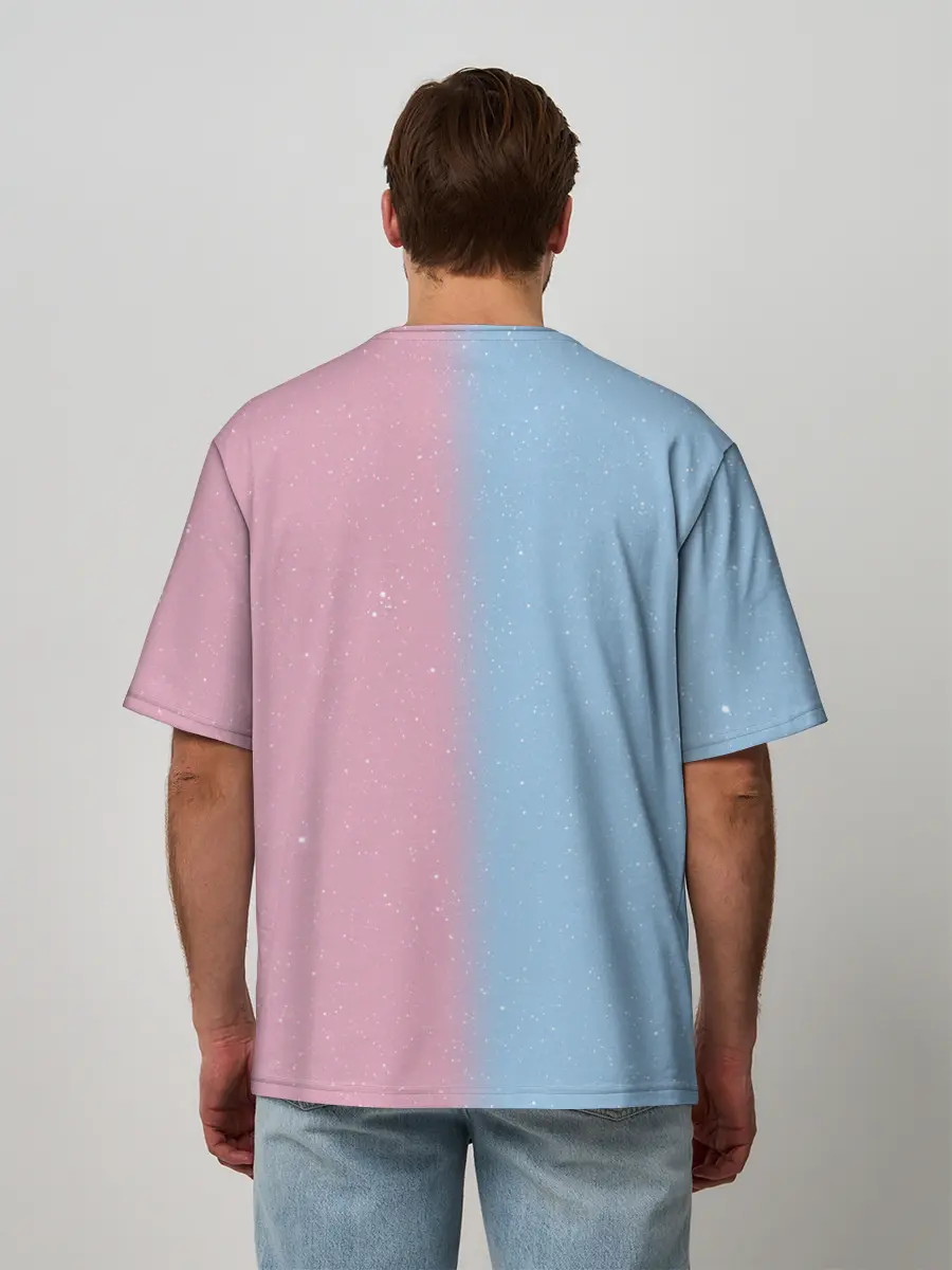 Мужская футболка оверсайз / BTS