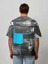 Мужская футболка оверсайз / Абстракция