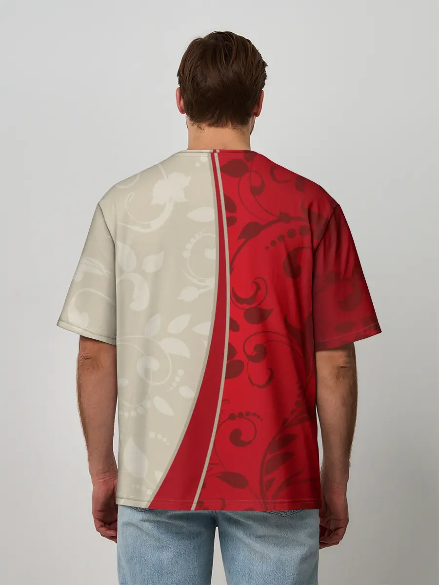 Мужская футболка оверсайз / Russia