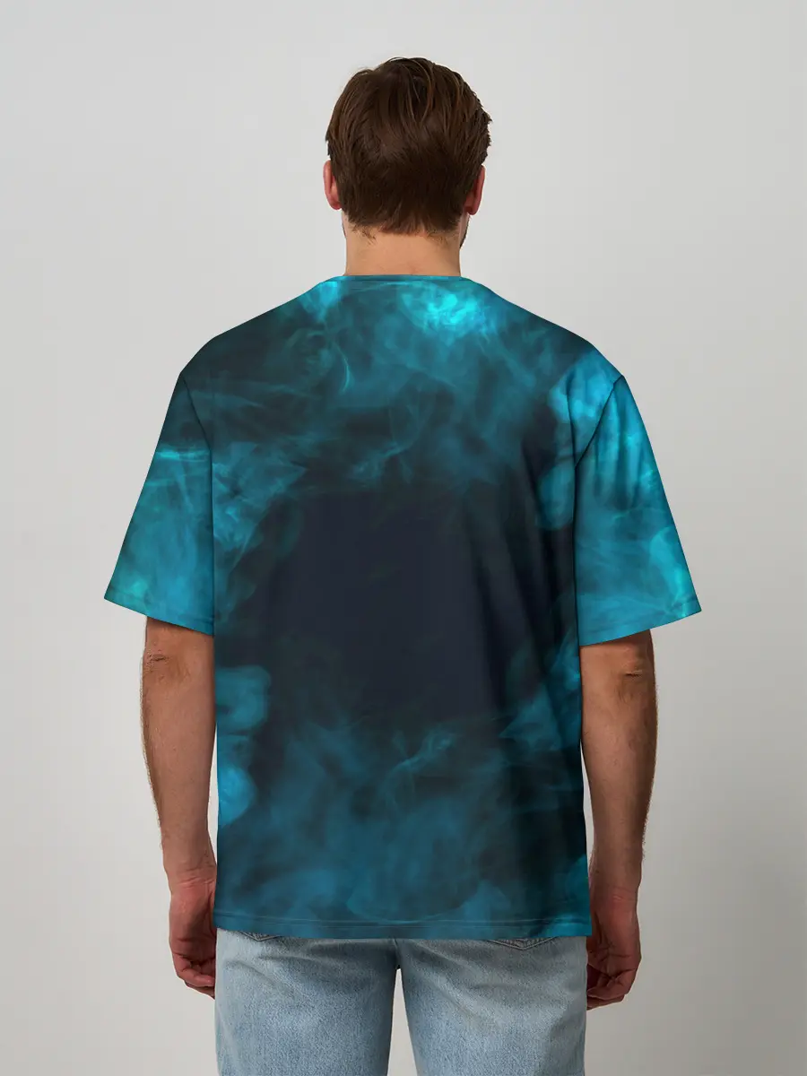 Мужская футболка оверсайз / Billie | GreenDay | ГринДай