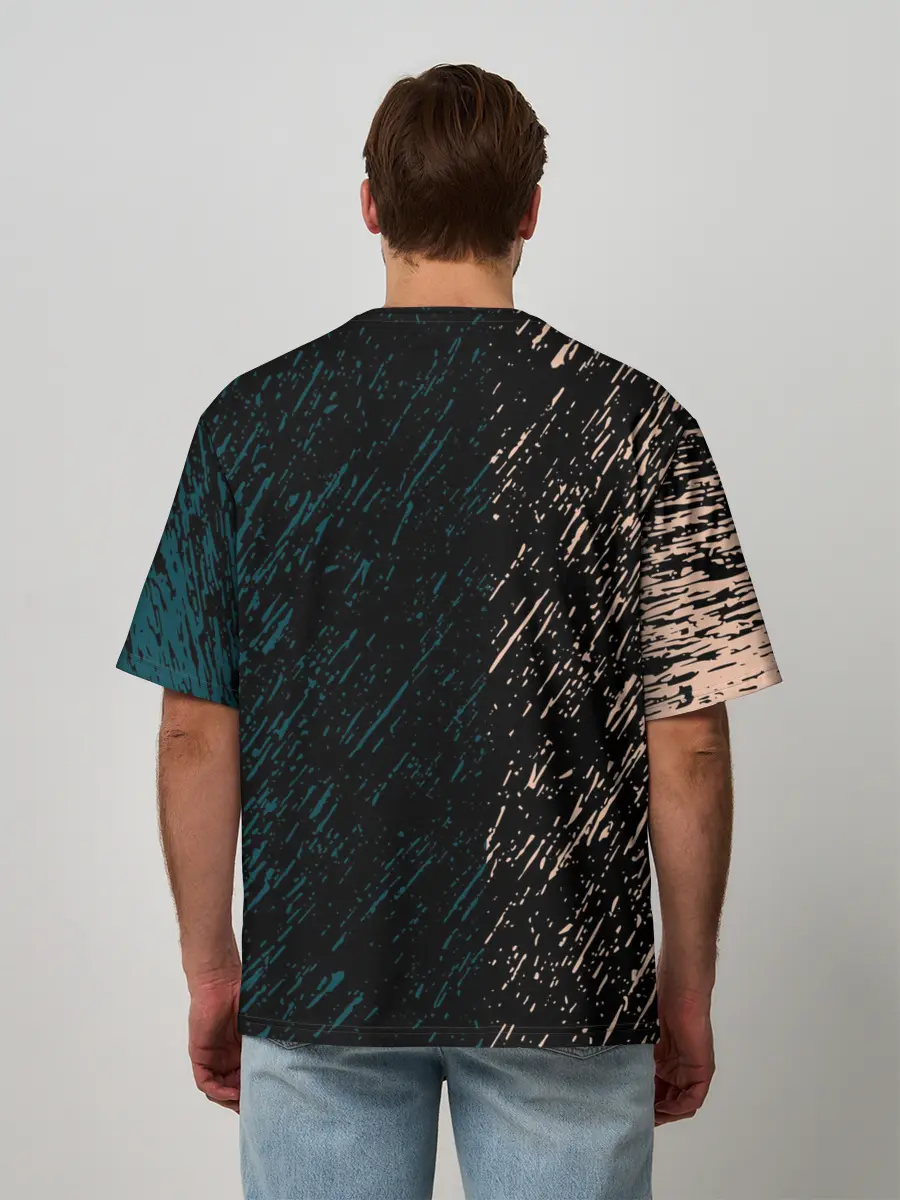 Мужская футболка оверсайз / Among us в Игре в кальмара