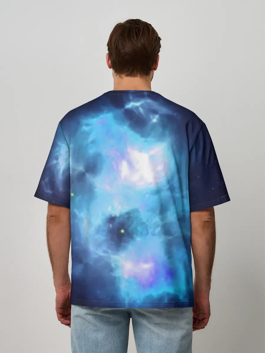 Мужская футболка оверсайз / Night Fury