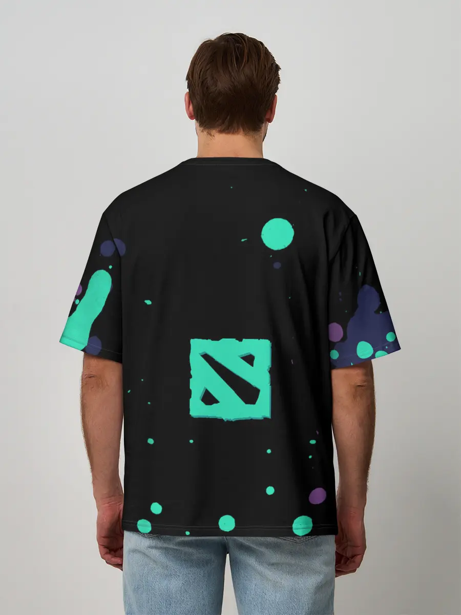 Мужская футболка оверсайз / Death prophet | Dota 2