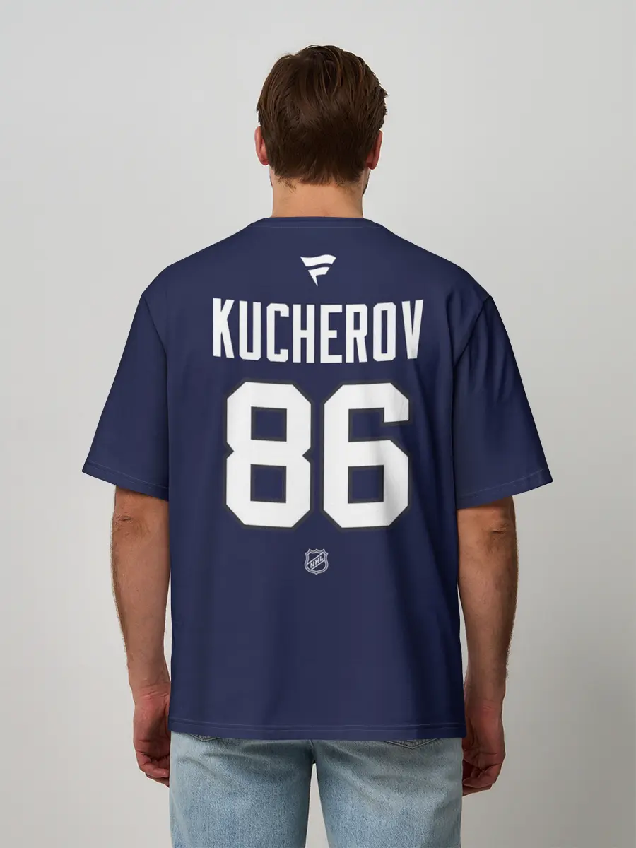 Мужская футболка оверсайз / Никита Кучеров 86 Тампа