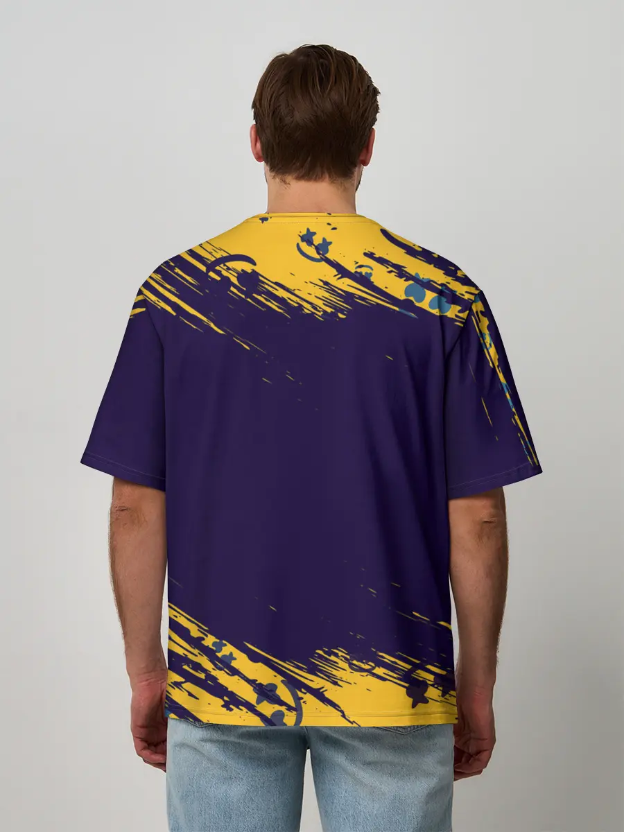 Мужская футболка оверсайз / MARSHMELLO / МАРШМЕЛЛОУ