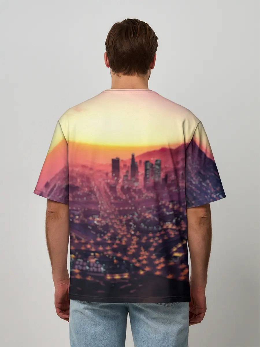 Мужская футболка оверсайз / GTA V | TEAM FOREVER AND EVER