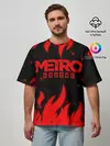 Мужская футболка оверсайз / METRO