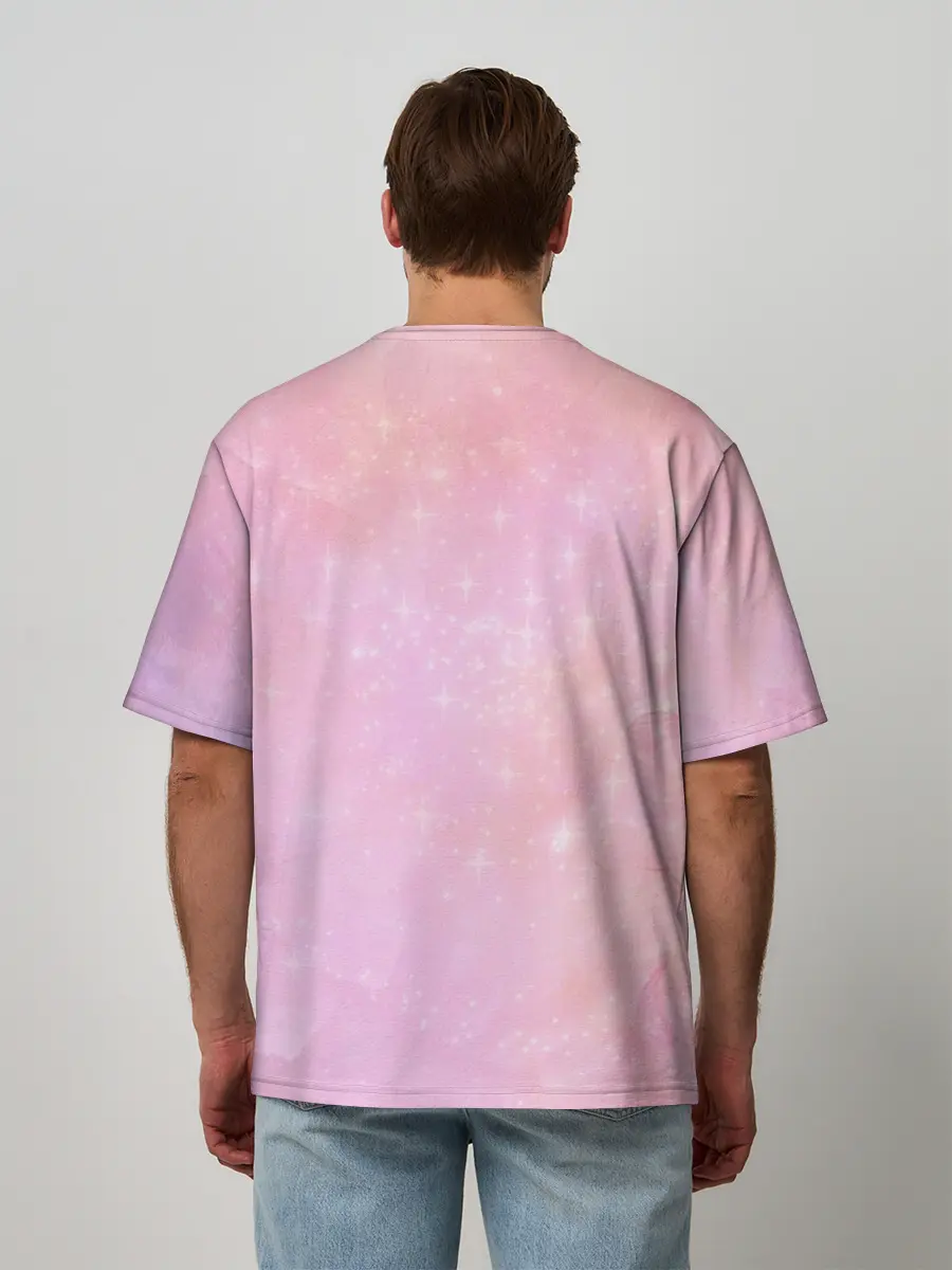 Мужская футболка оверсайз / Моя вайфу - Zero Two