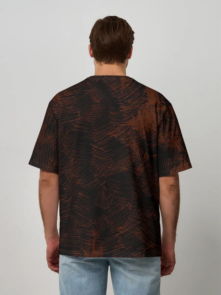 Мужская футболка оверсайз / Кенма Козуме