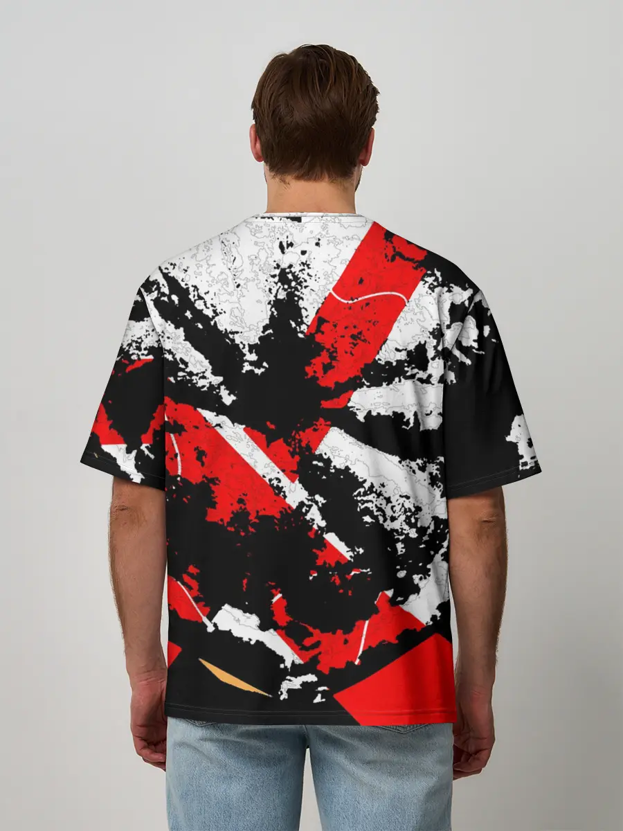 Мужская футболка оверсайз / DARK SIDE1.0