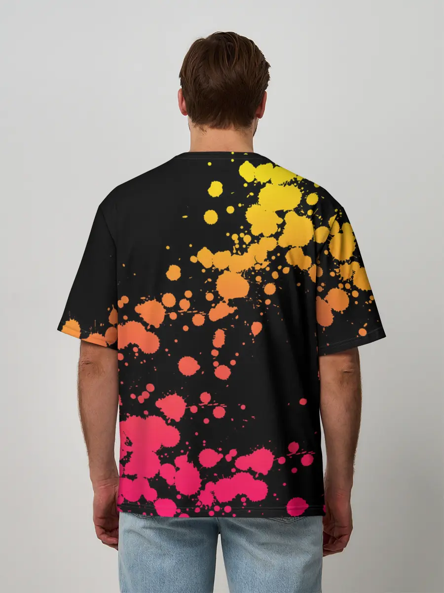 Мужская футболка оверсайз / Приключения ДжоДжо