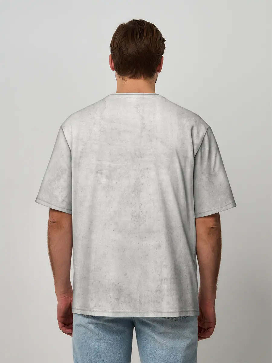 Мужская футболка оверсайз / Скандинав