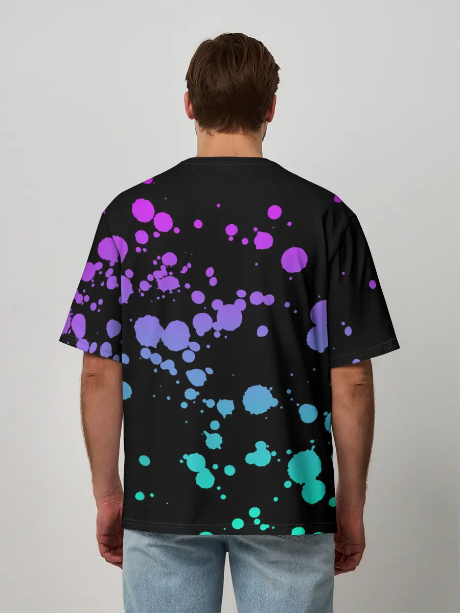 Мужская футболка оверсайз / PUBG