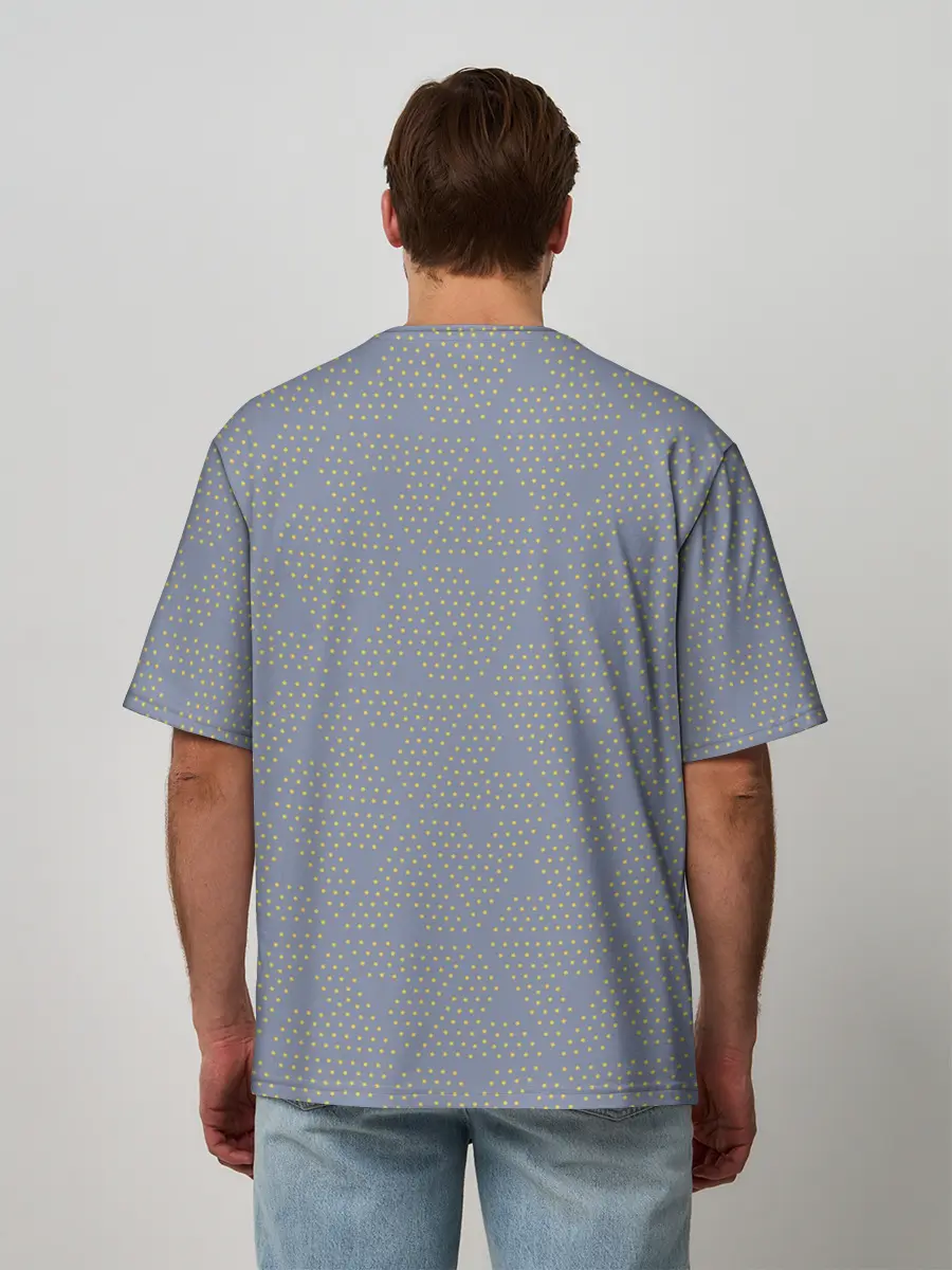 Мужская футболка оверсайз / Зомб