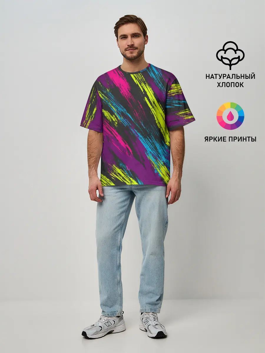Мужская футболка оверсайз / SUMMER 2021