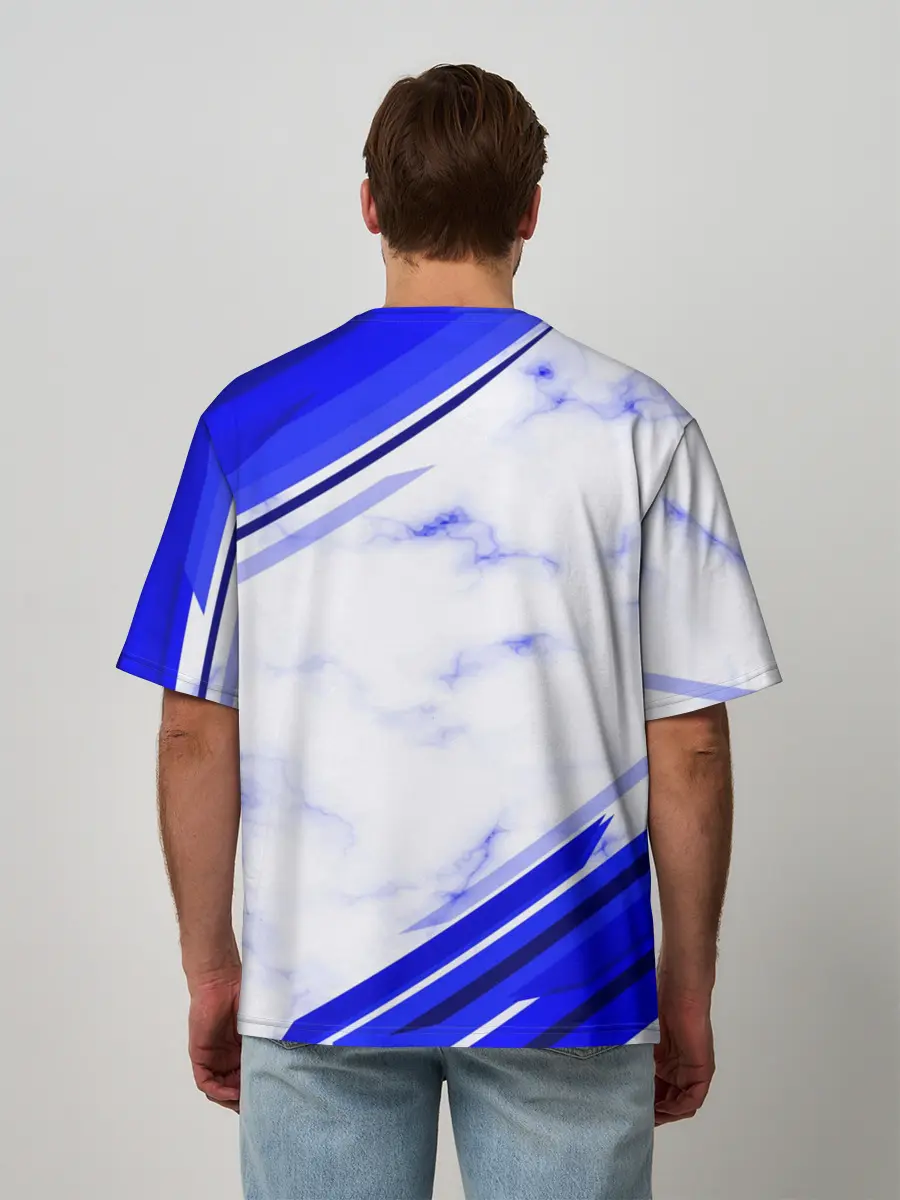 Мужская футболка оверсайз / Real Madrid