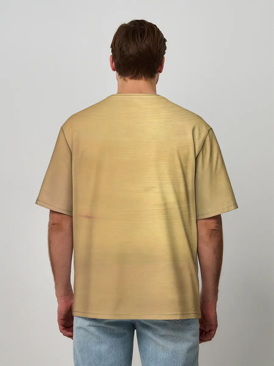 Мужская футболка оверсайз / Live and Faithful - Bon Jovi