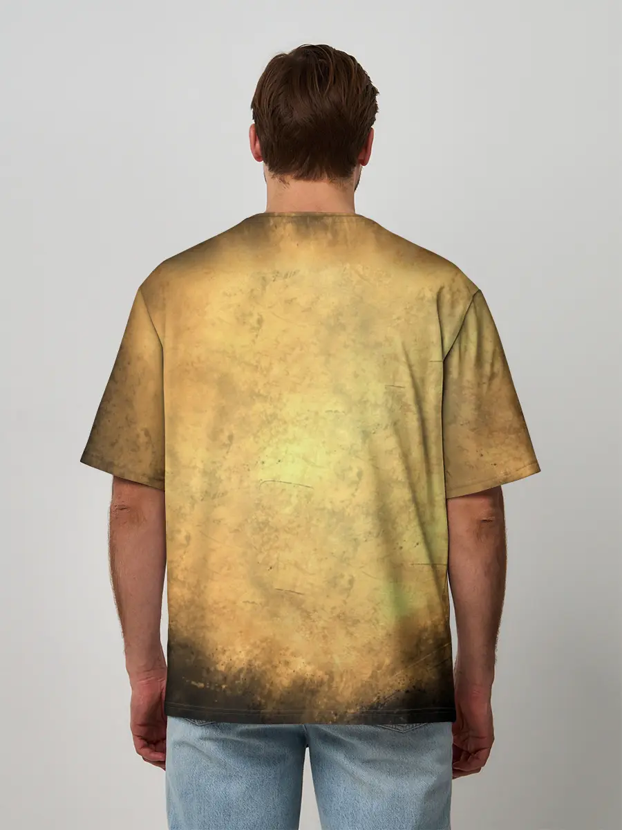 Мужская футболка оверсайз / Darksiders LOGO