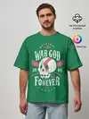 Мужская футболка оверсайз / War God