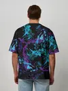 Мужская футболка оверсайз / Брызги