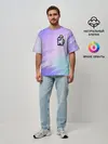 Мужская футболка оверсайз / AMONG US GRADIENT