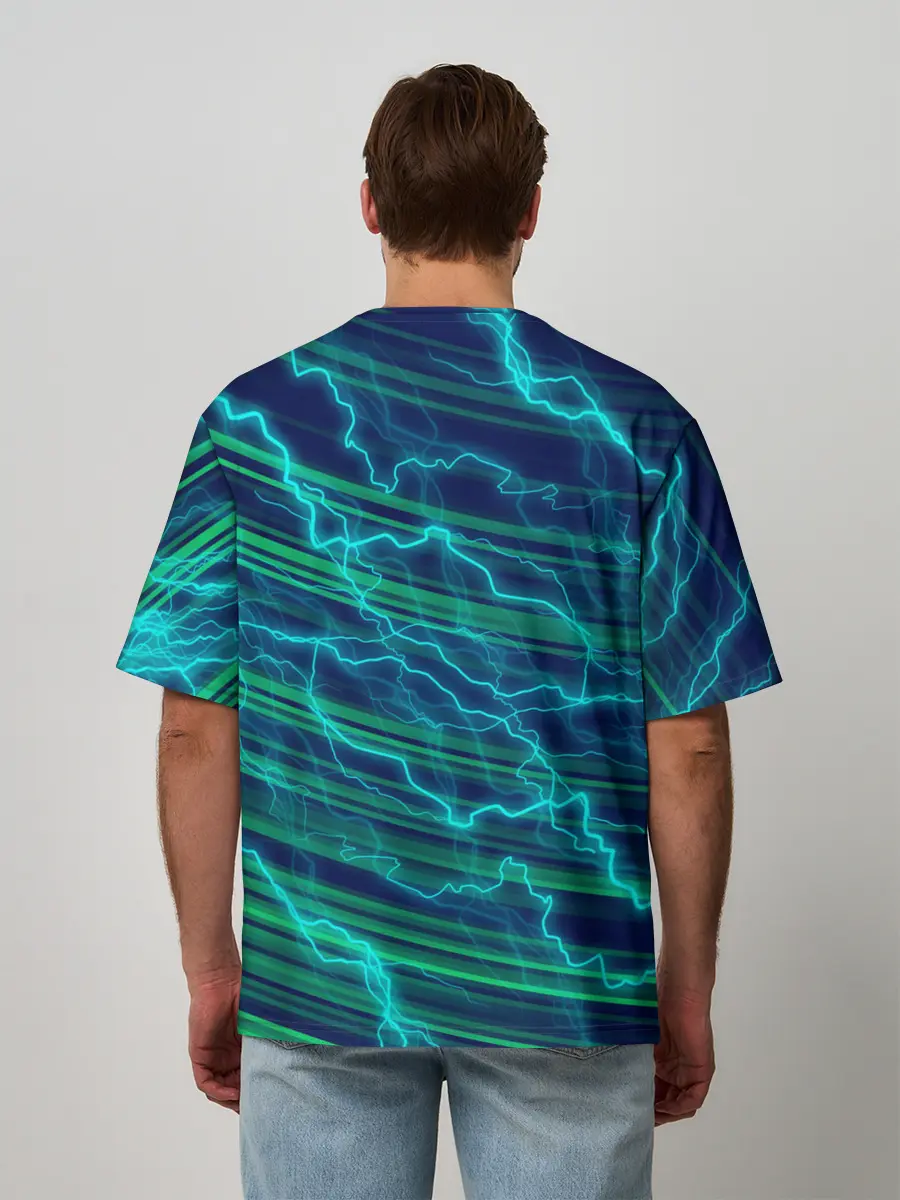 Мужская футболка оверсайз / Range Rover