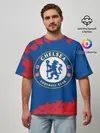 Мужская футболка оверсайз / CHELSEA F.C. / ЧЕЛСИ