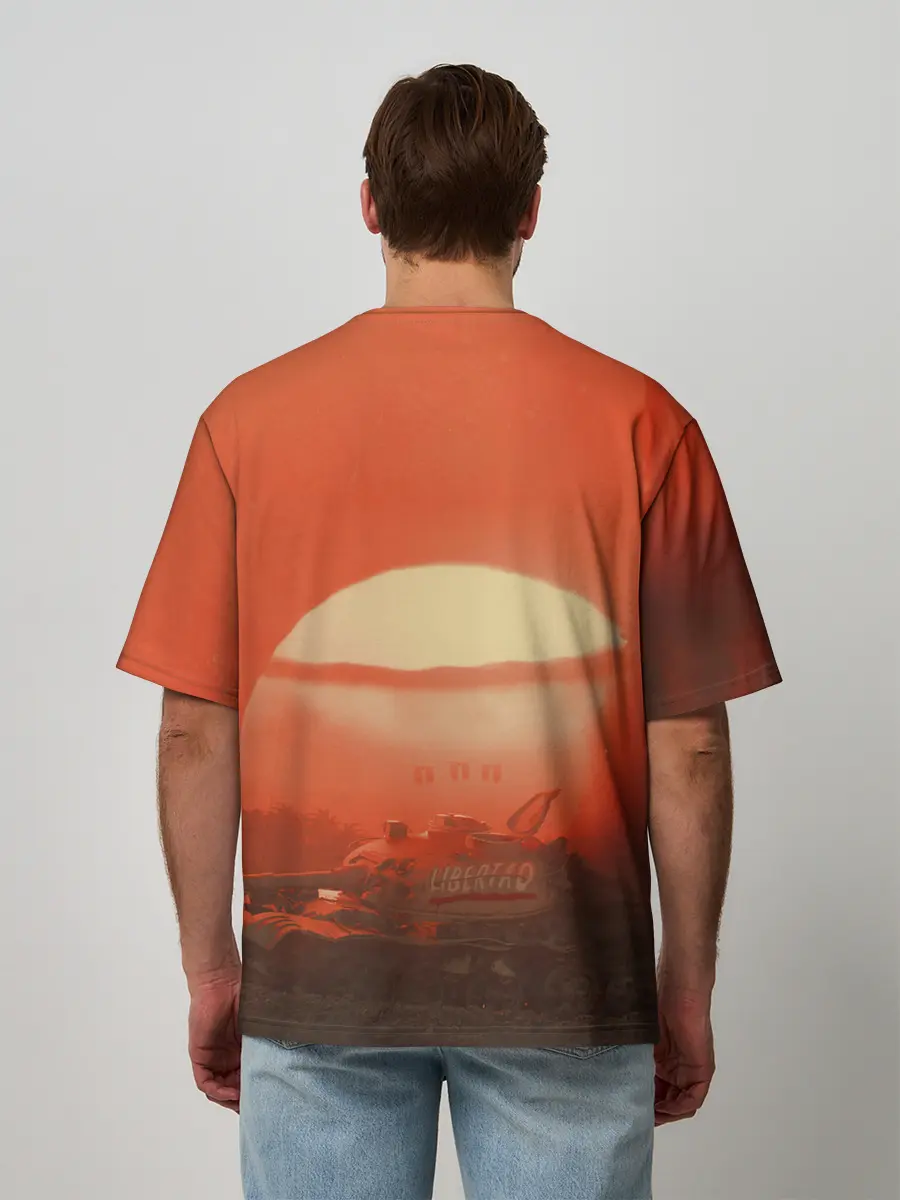 Мужская футболка оверсайз / Far Cry 6 - Libertad