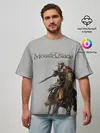 Мужская футболка оверсайз / Mount and Blade