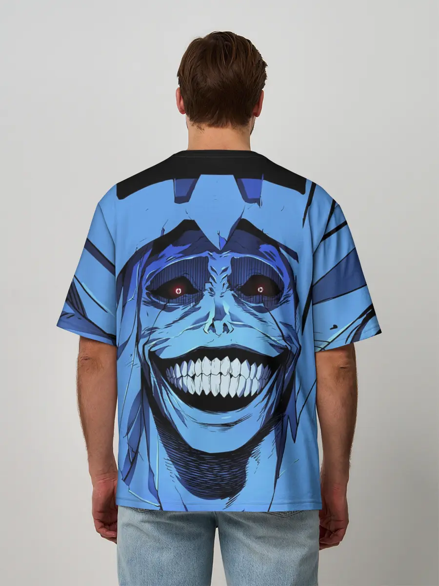 Мужская футболка оверсайз / ПОДНЯТИЕ УРОВНЯ В ОДИНОЧКУ