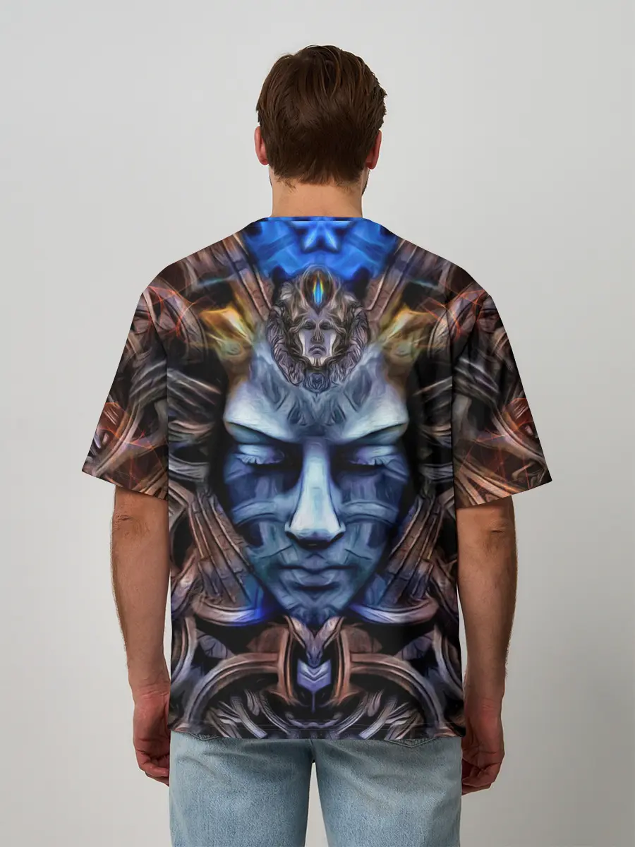 Мужская футболка оверсайз / MEGABUDDA