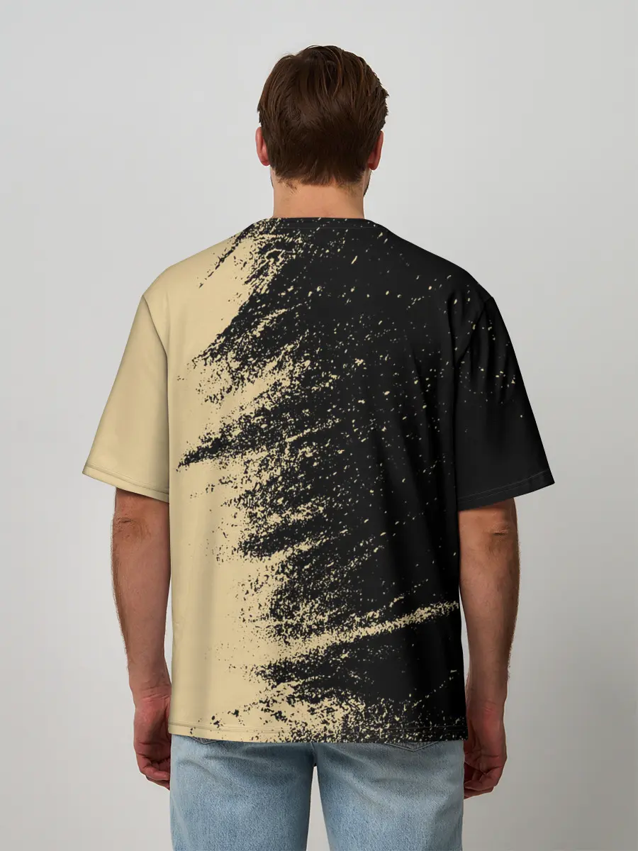 Мужская футболка оверсайз / Black clover bull.