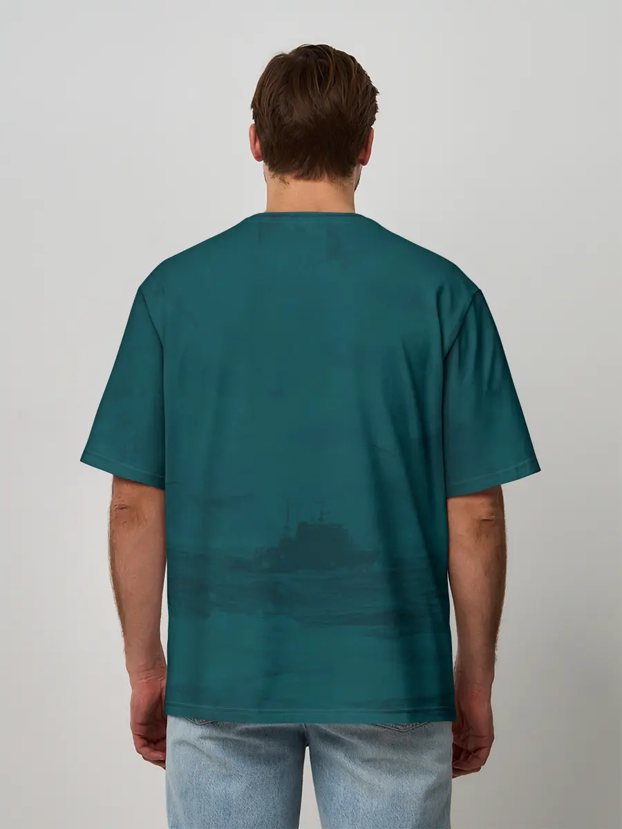 Мужская футболка оверсайз / Drummatix ВЕГА