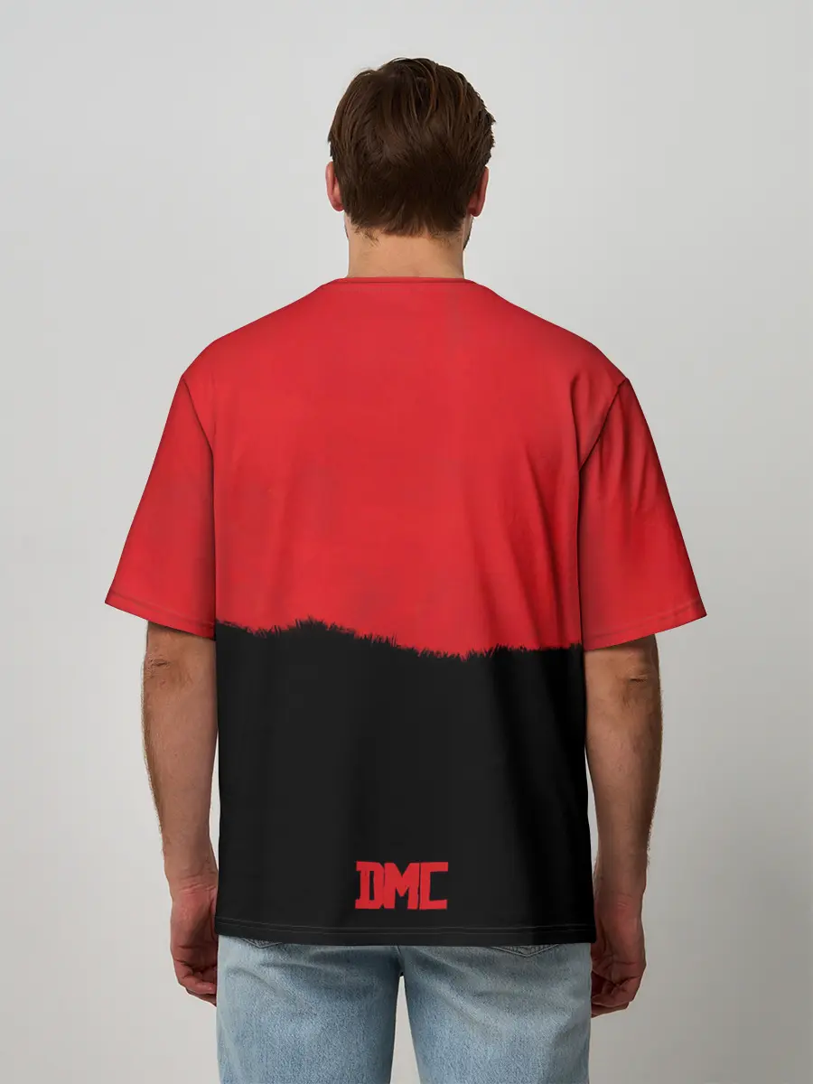 Мужская футболка оверсайз / DMC x RDR