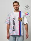 Мужская футболка оверсайз / BARCELONA