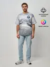 Мужская футболка оверсайз / BMW