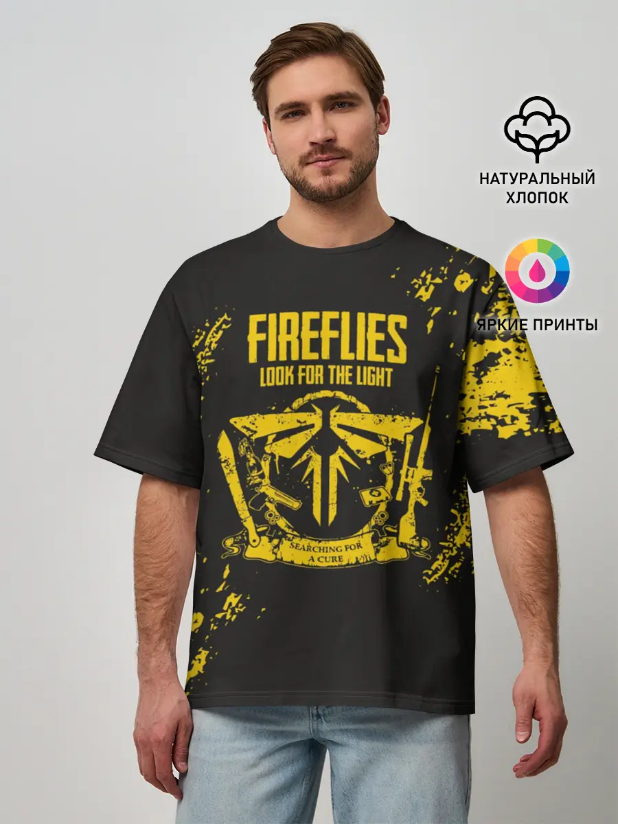 Мужская футболка оверсайз / THE LAST OF US