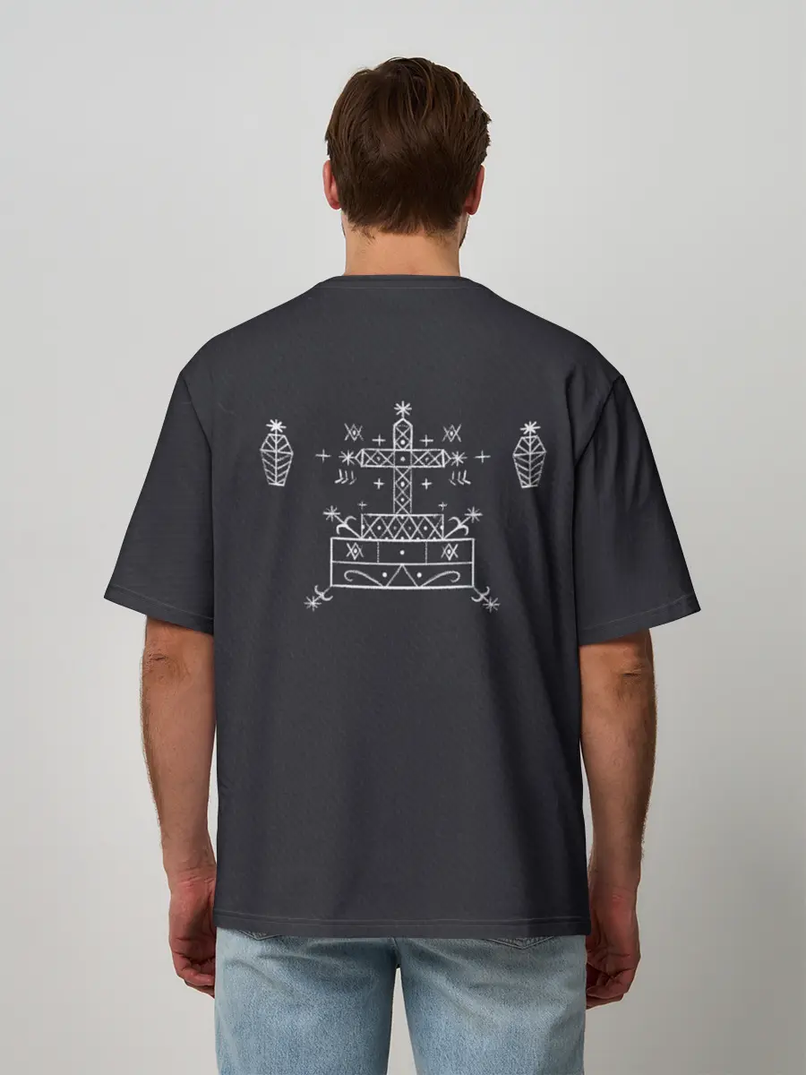 Мужская футболка оверсайз / Барон Суббота